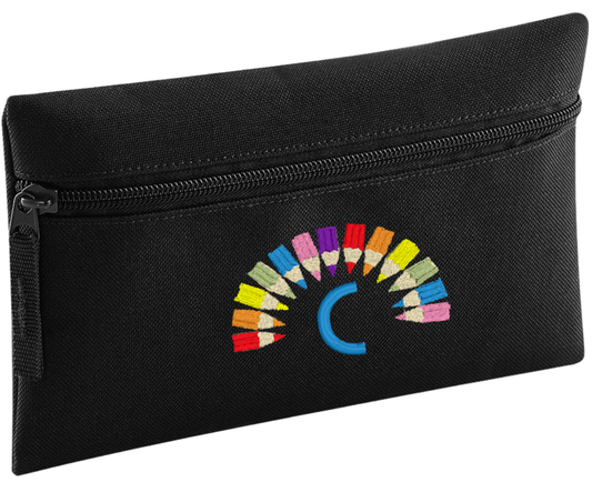 Personalised Pencil Case – Colourful Pencil Design