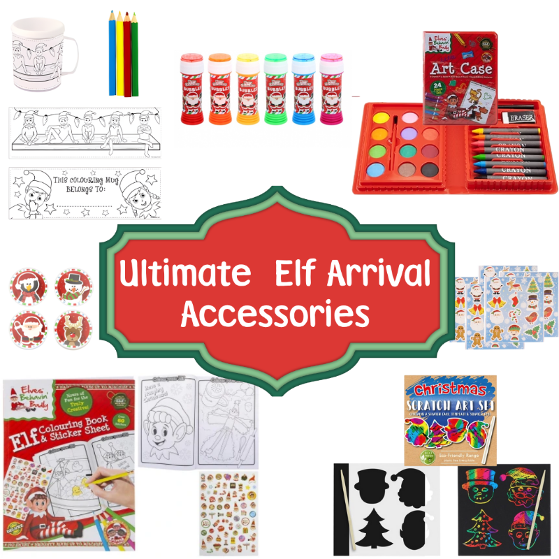 Bring the festive magic to life with our Ultimate Elf Arrival Pack — the perfect way to kick off your Christmas countdown! Bursting with creative fun and holiday surprises, this bundle keeps little ones entertained from the moment your mischievous elf arrives.