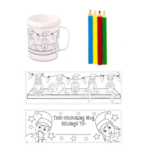 Bring creativity to every sip with this fun Colour Your Own Mug! Perfect for children who love arts and crafts, this interactive mug lets little ones design their very own masterpiece.