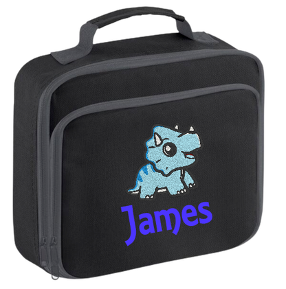 Introducing the ultra-stylish, Personalised Lunch Box Cooler! It's the total package: Zippered front pocket for easy customization. Zippered main compartment. Fully insulated. Wipeable interior. Internal ID label.  Colour - Black Adjustment handle from 7.5cm to 8cm. Reach certified.  Choose between 4 colours - Jet Black, Jungle Camo, Navy Blue, Pretty in Pink!  Rucksack Dimensions 24 x 20 x 8cm. 3 litres.  Personalisation comes complimentary - no extra cost!