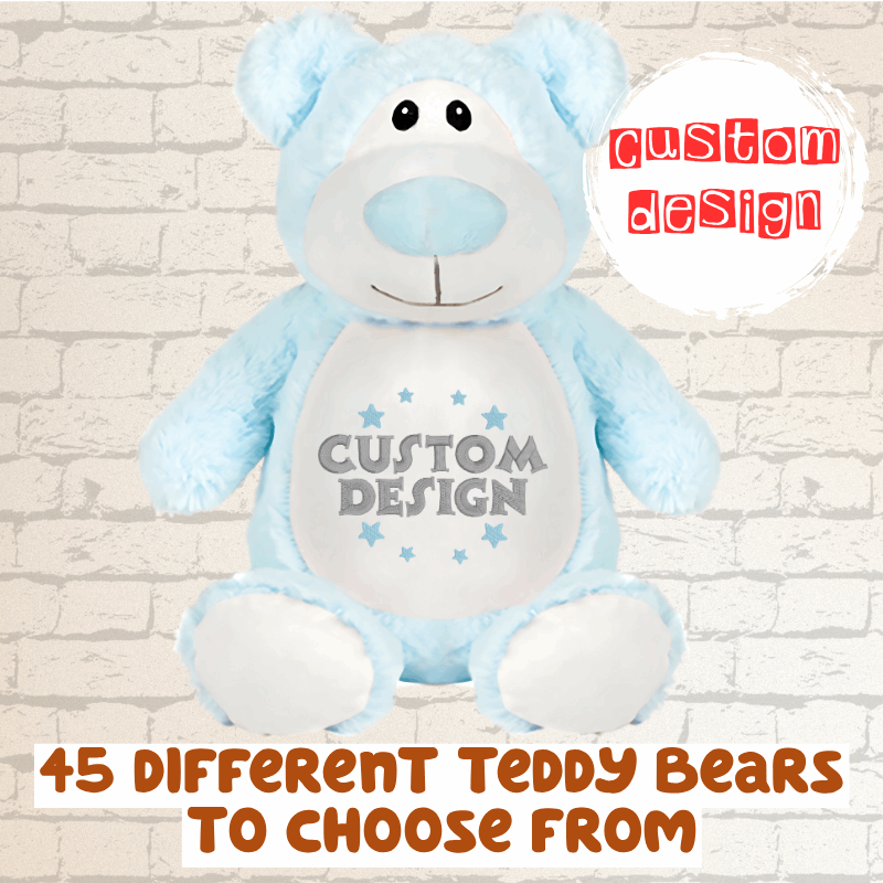 Personalised Cubbies Teddy Bears for Customised Design