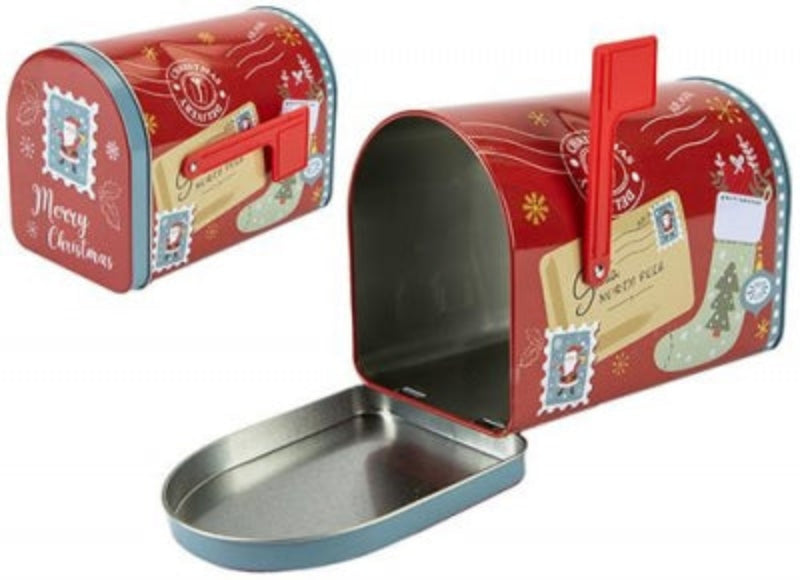 Christmas Tin Post Box - Special Delivery from Santa - CreationPartyShop
