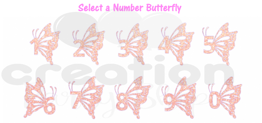 Searching for the perfect wake up PJs for your little girl? Look no more! Our one-of-a-kind "When I Wake Up" design set is the perfect addition to any birthday bash. Personalized with a name and age, these jammies come in both Solid Pink & White, Pink Candy Striped White. Enhance your sleepwear with our exquisite Butterfly Number Monogram Design, featuring delicate and vibrant colours for both the font and butterfly number monogram.