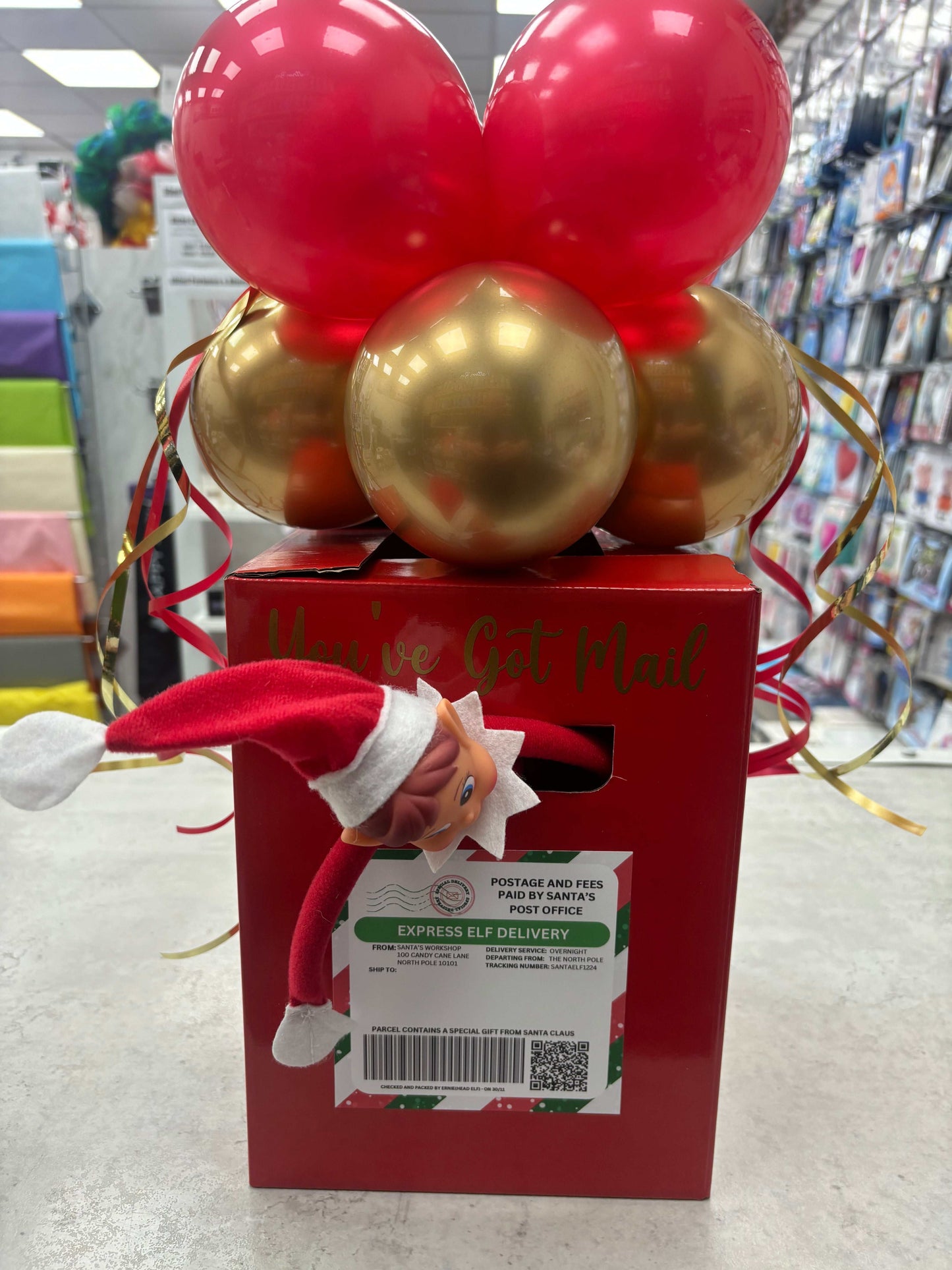 Interactive Elf Express Post Box DIY Kit - CreationPartyShop