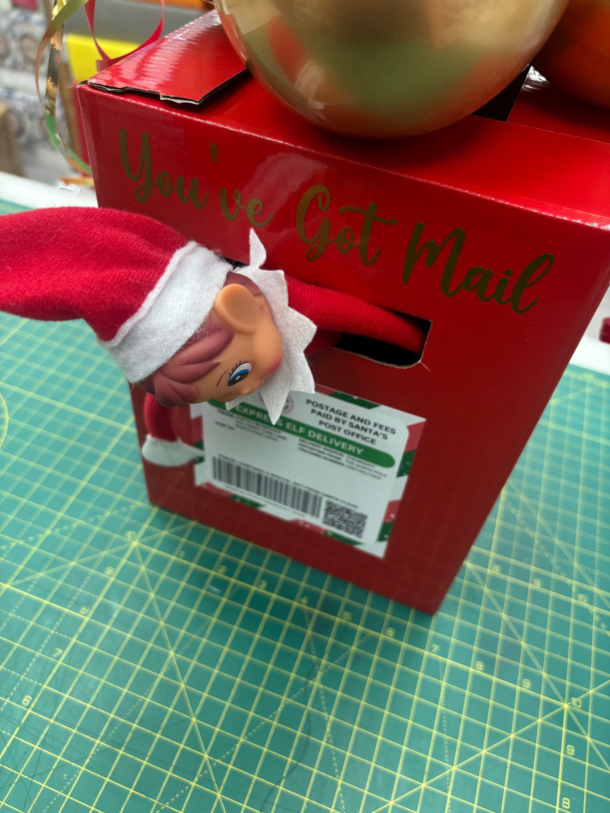 Interactive Elf Express Post Box DIY Kit - CreationPartyShop