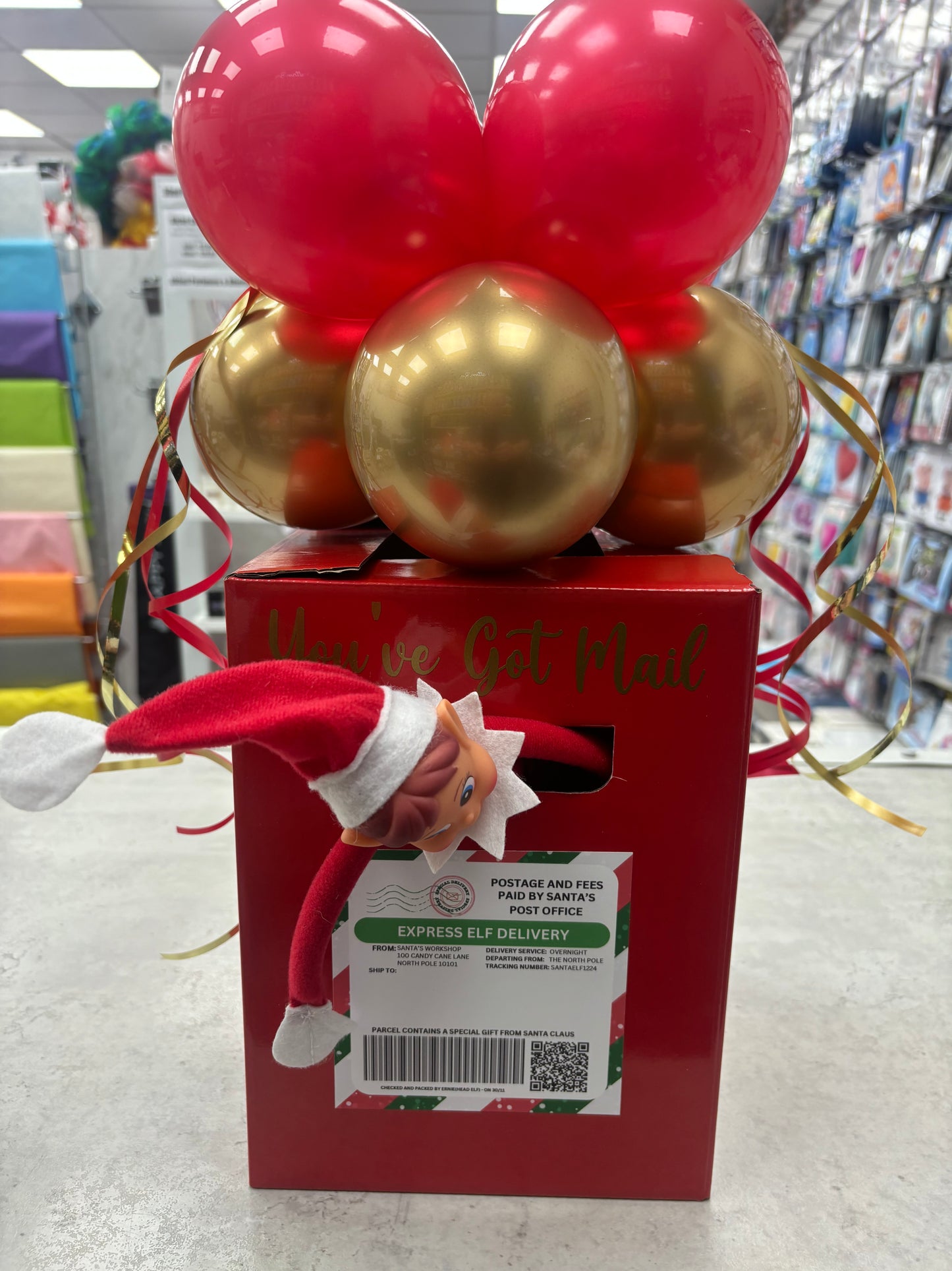 Interactive Elf Express Post Box DIY Kit - CreationPartyShop