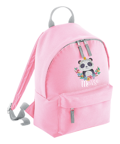 Personalised Pink Mini School Backpack/Rucksack - Animal Designs - CreationPartyShop