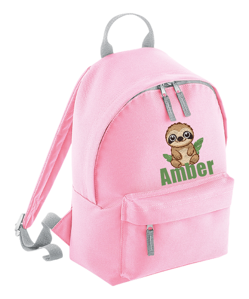 Personalised Pink Mini School Backpack/Rucksack - Animal Designs - CreationPartyShop