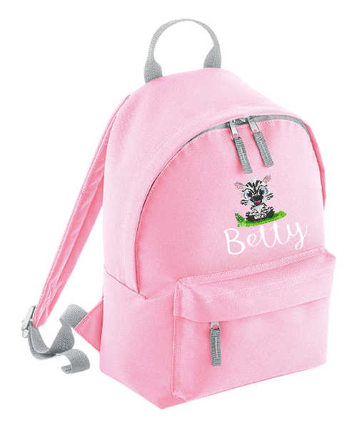 Personalised Pink Mini School Backpack/Rucksack - Animal Designs - CreationPartyShop