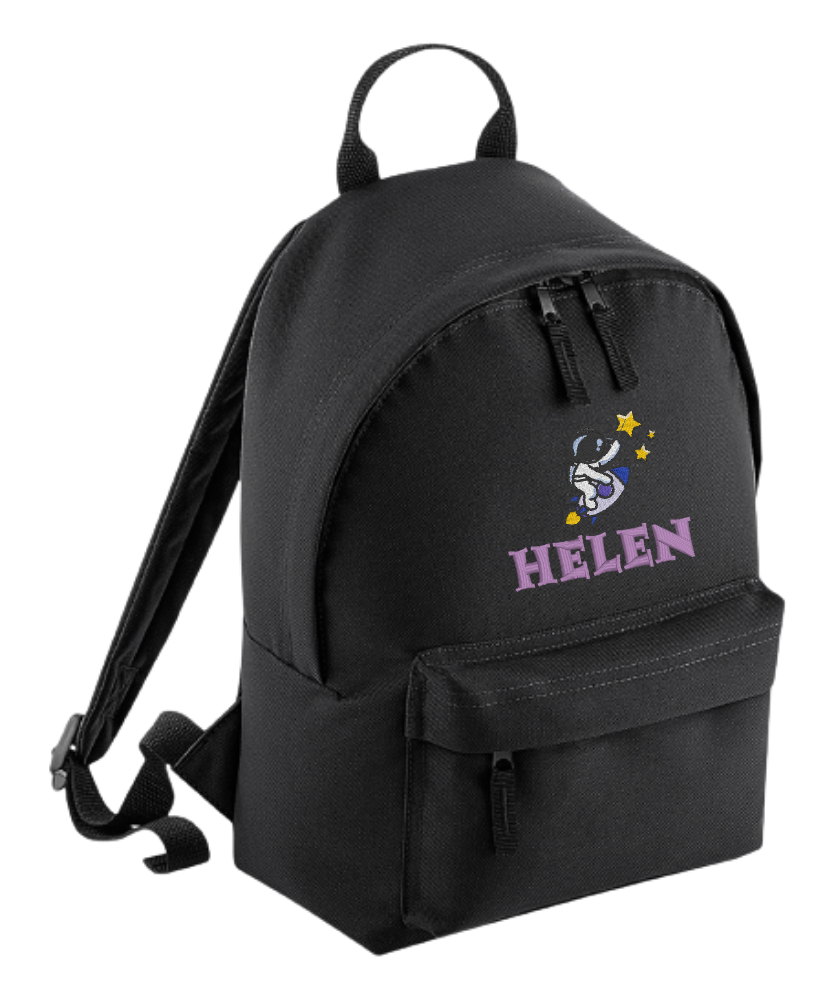 Personalised Mini School Backpack/Rucksack - Astronaut Design