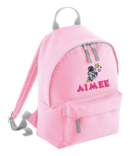 Personalised Mini School Backpack/Rucksack - Astronaut Design