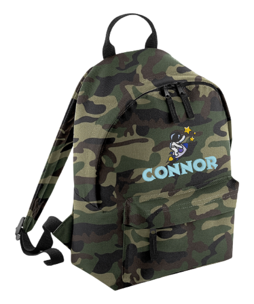 Personalised Mini School Backpack/Rucksack - Astronaut Design