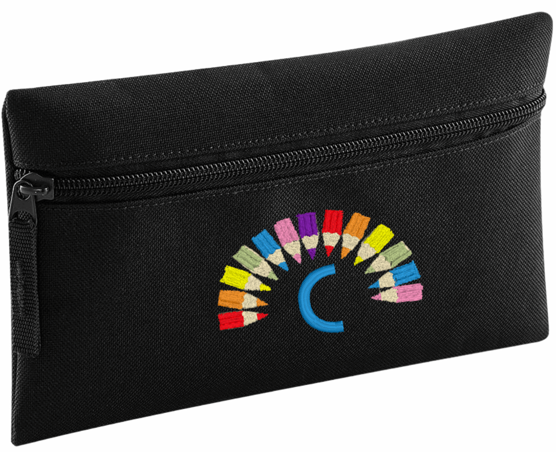 Personalised Pencil Case – Colourful Pencil Design