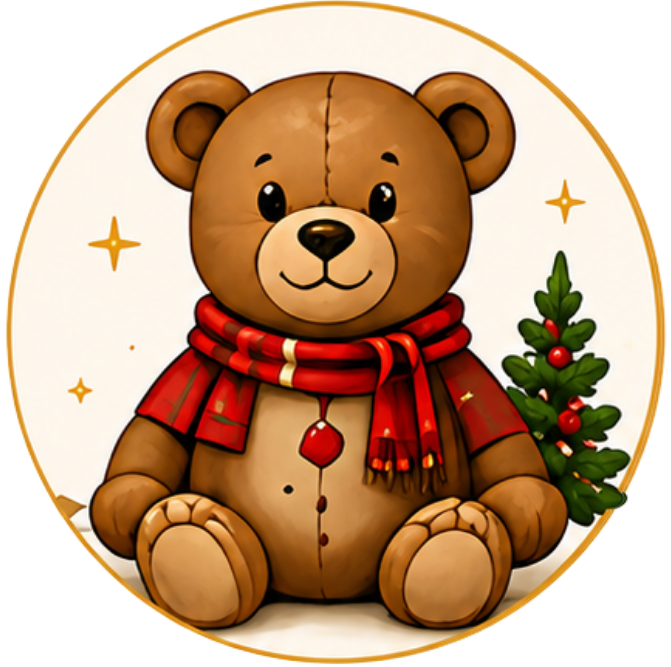Personalised christmas gift icon