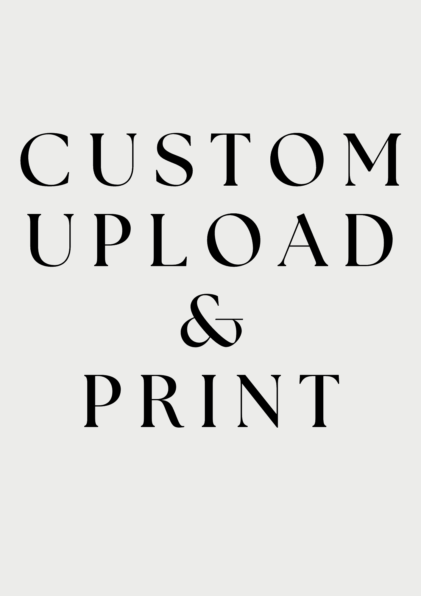 Custom Upload & Print Wedding Welcome Sign