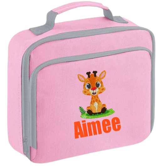Introducing the ultra-stylish, Personalised embroidery Lunch Box Cooler! It's the total package: Zippered front pocket for easy customization. Zippered main compartment. Fully insulated. Wipeable interior. Internal ID label.  Colour - French Navy Blue Adjustment handle from 7.5cm to 8cm. Reach certified.  Choose between 4 colours - Jet Black, Jungle Camo, Navy Blue, Pretty in Pink!  Rucksack Dimensions 24 x 20 x 8cm. 3 litres.  Personalisation embroidery comes complimentary - no extra cost!