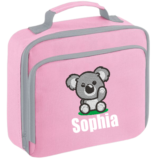Introducing the ultra-stylish, Personalised embroidery Lunch Box Cooler! It's the total package: Zippered front pocket for easy customization. Zippered main compartment. Fully insulated. Wipeable interior. Internal ID label.  Colour - French Navy Blue Adjustment handle from 7.5cm to 8cm. Reach certified.  Choose between 4 colours - Jet Black, Jungle Camo, Navy Blue, Pretty in Pink!  Rucksack Dimensions 24 x 20 x 8cm. 3 litres.  Personalisation embroidery comes complimentary - no extra cost!