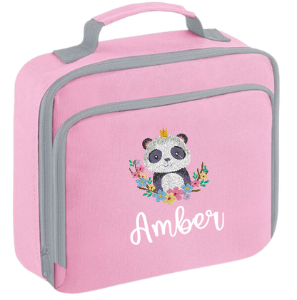 Introducing the ultra-stylish, Personalised embroidery Lunch Box Cooler! It's the total package: Zippered front pocket for easy customization. Zippered main compartment. Fully insulated. Wipeable interior. Internal ID label.  Colour - French Navy Blue Adjustment handle from 7.5cm to 8cm. Reach certified.  Choose between 4 colours - Jet Black, Jungle Camo, Navy Blue, Pretty in Pink!  Rucksack Dimensions 24 x 20 x 8cm. 3 litres.  Personalisation embroidery comes complimentary - no extra cost!