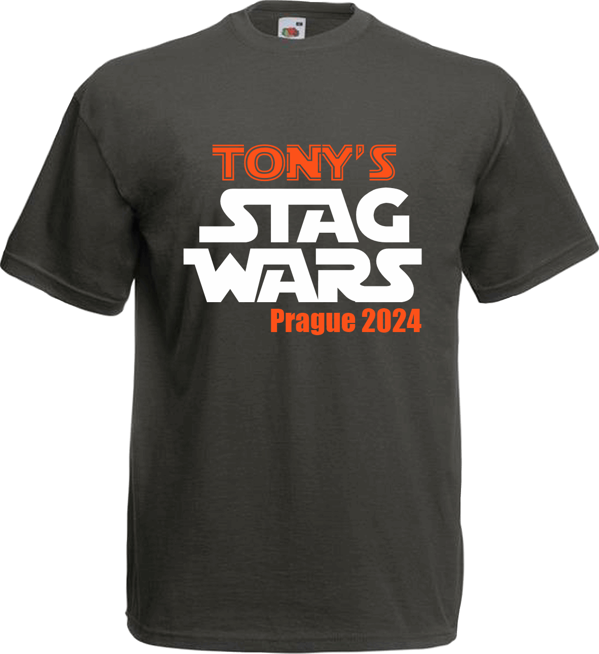 Personalised Stag Do Party T Shirt Printed Designs Custom Tee Shirts - Stag Wars - CreationPartyShop