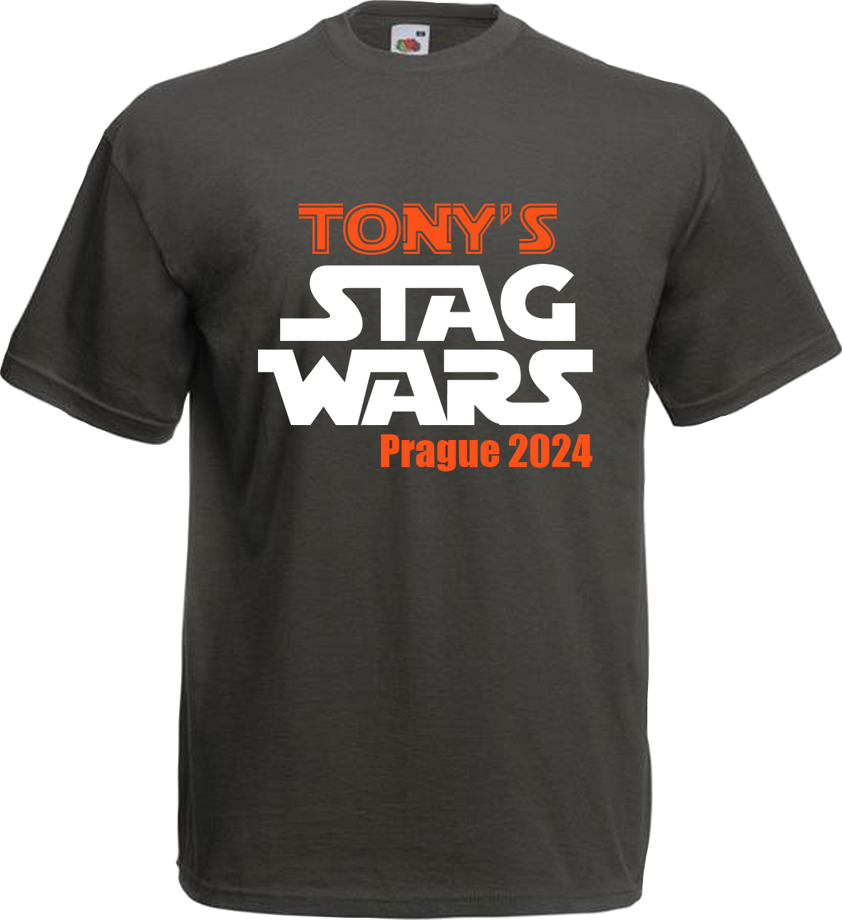 Personalised Stag Do Party T Shirt Printed Designs Custom Tee Shirts - Stag Wars - CreationPartyShop