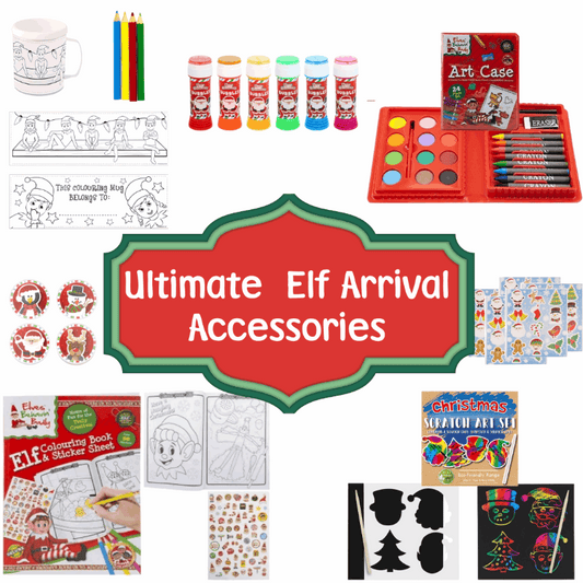 Bring the festive magic to life with our Ultimate Elf Arrival Pack — the perfect way to kick off your Christmas countdown! Bursting with creative fun and holiday surprises, this bundle keeps little ones entertained from the moment your mischievous elf arrives.