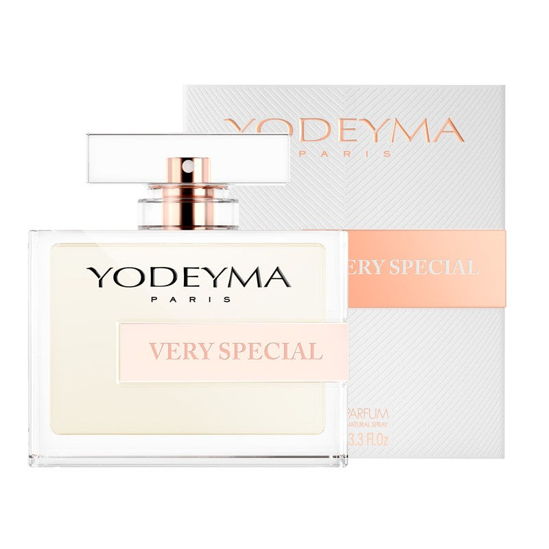Yodeyma Very Special is a bold, sensual perfume with almond, jasmine, and tonka bean, inspired by Good Girl by Carolina Herrera. Powerful and sophisticated.
