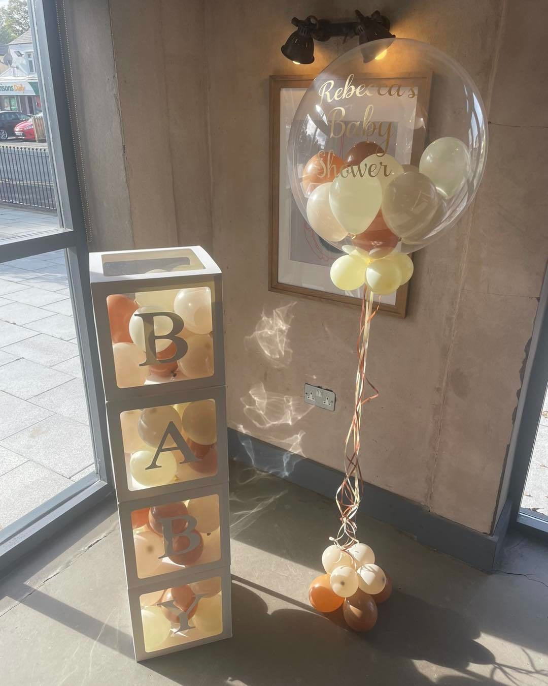 Personalised Helium Bubble Balloons