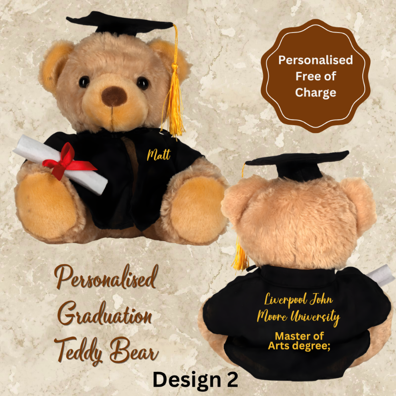 Custom graduation bear for Class of