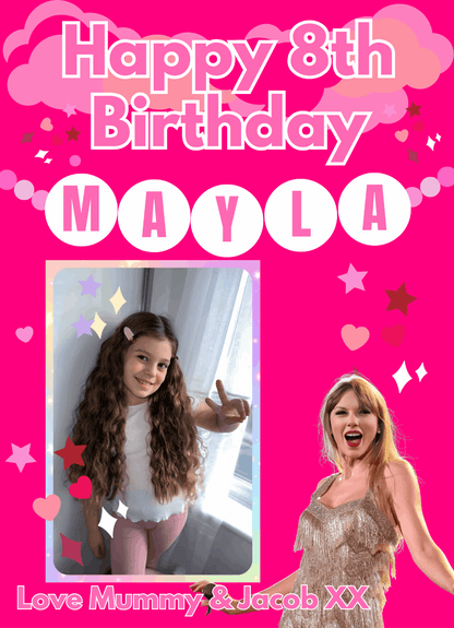 Elevate your party decorations with Birthday Party Banners and Posters Swift style! (Get it? Because her last name is Swift? Okay, I'll stop now.) Turn any age into a photo-worthy moment with these themed banners and posters. (Don't forget to strike a pose!)
