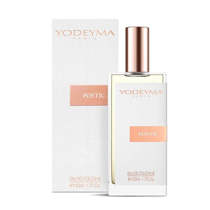 Yodeyma Poetic is a careful mix of soft, floral notes to evoke an etherial and delicate world. It is a long lasting Eau de Parfum for a tender and fun loving woman. 

It has the same perfumery notes (smells like) as in the Chat Perche (by Goutal). 